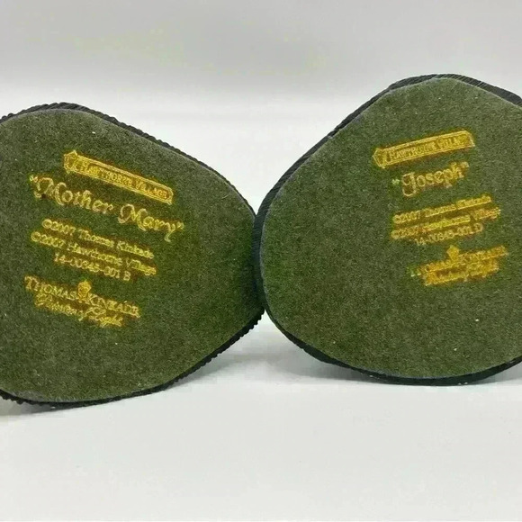 Thomas Kinkade Hawthorne Village Joseph, Mother Mary & King Caspar 2007 Figurine - Picture 5 of 6